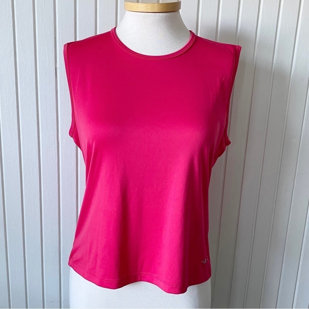 Champion Tank Top Size XL Red Pink Workout Athletic - Picture 5 of 10